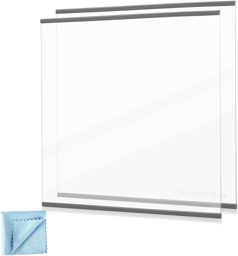 KOZHOM [Upgraded] W11188040 Refrigerator Fresh Food Glass Shelf (Upper) fit for Whirlpool/Maytag Refrigerators, Replaces W11135529, 4547258, AP6286990, PS12348757 (2 Pack) - Image 1